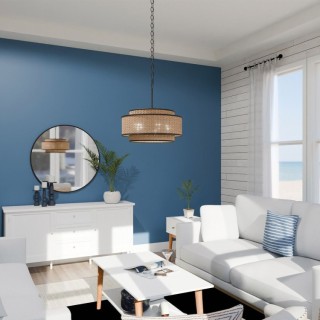 Quoizel Teton Suspension 5 Lumières Elstead