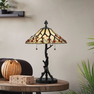 Quoizel Whispering Lampe Tiffany Elstead
