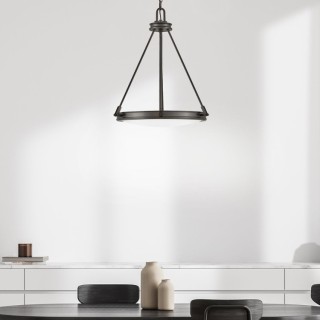 Collier Suspension 4 Lumières, Luminaire, Elstead Lighting