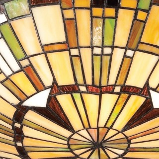 Quoizel Reed Plafonnier Tiffany Elstead Lighting