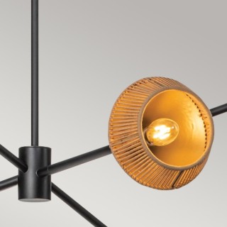 Alora Mood Daphne Lustre Elstead Lighting