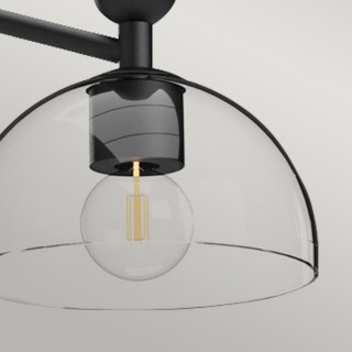 Alora Mood Jude Lustre Elstead Lighting