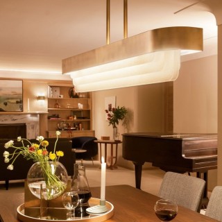 Serene Lustre LED Elstead Lighting France