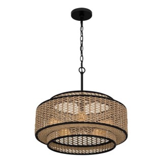 Quoizel Teton Suspension 5 Lumières Elstead