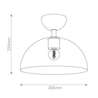 Alora Mood Jude Semi-Plafonnier Elstead Lighting