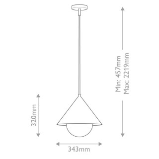 Alora Mood Remyck Suspension Elstead Lighting