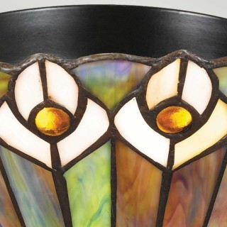 Quoizel Watkins Plafonnier Tiffany Elstead Lighting