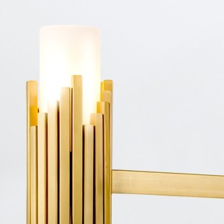 Elstead Marvele Lustre 6 Lumières - Laiton - Elstead