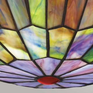Quoizel Watkins Plafonnier Tiffany Elstead Lighting
