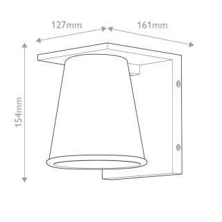 Hinkley Coastal Applique Murale - Small - Elstead Lighting