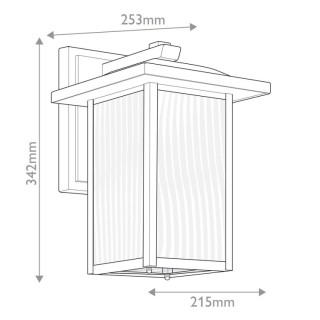Cappanna Applique Murale Medium, Luminaire, Elstead