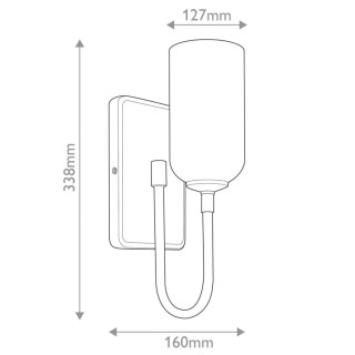 Kichler Solia Applique Murale, Luminaire, Elstead Lighting