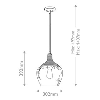 Quoizel Royer Suspension, Luminaire, Elstead Lighting