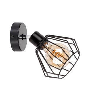 Limani Applique 1xE27 Max.60W Métal Noir
