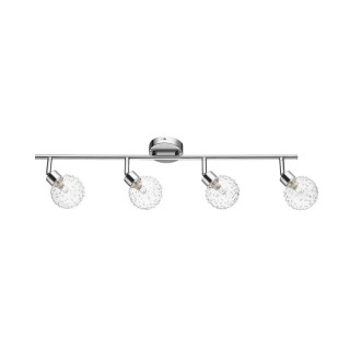 Clear Plafonnier 4xG9 Max.28W Métal Chromé/Verre Transparent