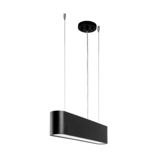 Illumina Suspension Incl.1xLED 28W Métal Noir