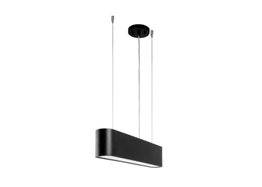 Illumina Suspension Incl.1xLED 28W Métal Noir