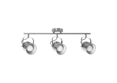 Inga Plafonnier 3xE27 Max.60W Métal Chromé