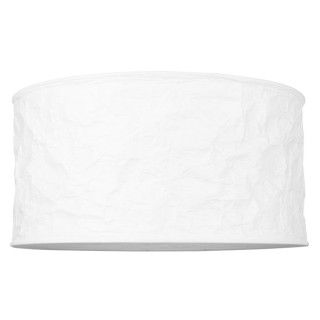 Laura Lampadaire 1xE27 Max.60W Pin Teinté Brun/Câble Transparent/Tissu Blanc