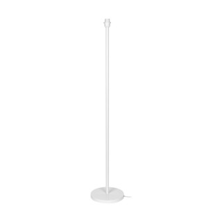 Tamara Lampadaire 1xE27 60W Métal Blanc/Tissu Noir