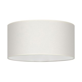 Ennie Lampadaire 1xE27 Max.60W Bois de Pin Teinté Gris/Câble PVC Transparent/Tissu Beige