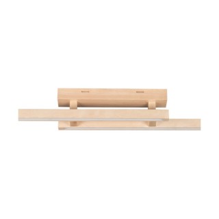 Smal Plafonnier 2xLED 24V Intégrée, 22,5W Bois de Bouleau