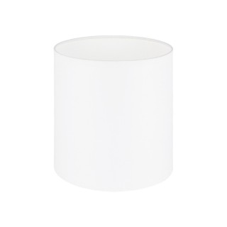 Jenta Lampe de Table 1xE27 Max.25W Bois de Hêtre couleur Noyer/Câble PVC Noir/Tissu Blanc