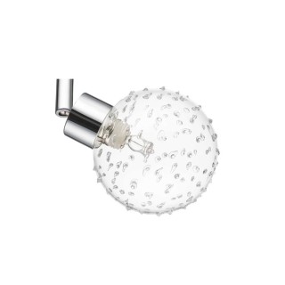 Clear Plafonnier 4xG9 Max.28W Métal Chromé/Verre Transparent