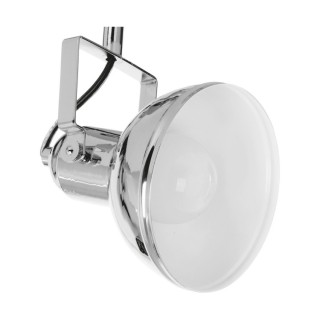 Spot de Rail Edit, 4 lampes, E27, chrome Classe d'efficacité énergétique : A + + – E