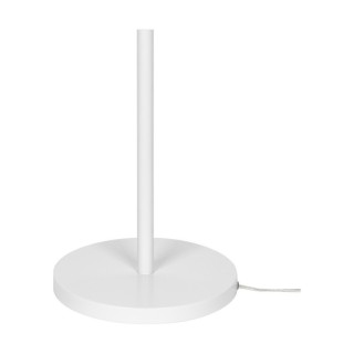 Tamara Lampadaire 1xE27 60W Métal Blanc/Tissu Noir