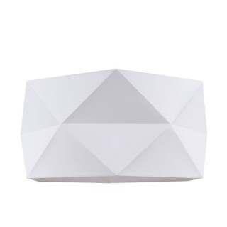 Finja Suspension 1xE27 Max.60W Chêne Huilé/Câble Blanc/Tissu Blanc