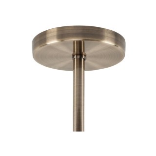 Pisa Plafonnier 5xE27 Max.60W Métal Patiné/Verre Blanc