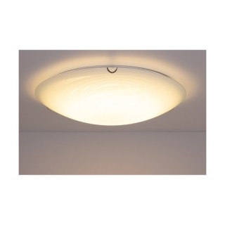 Sydney Plafonnier Incl. 1xLED 18W 1650lm 2700K Métal Chromé/Verre Blanc