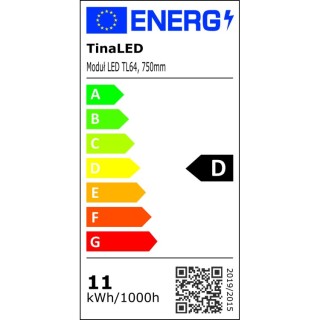 Smal Plafonnier 2xLED 24V Intégrée, 22,5W Bois de Bouleau