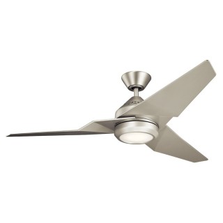Jade 60in Ventilateur Nickel Brossé Elstead Lighting