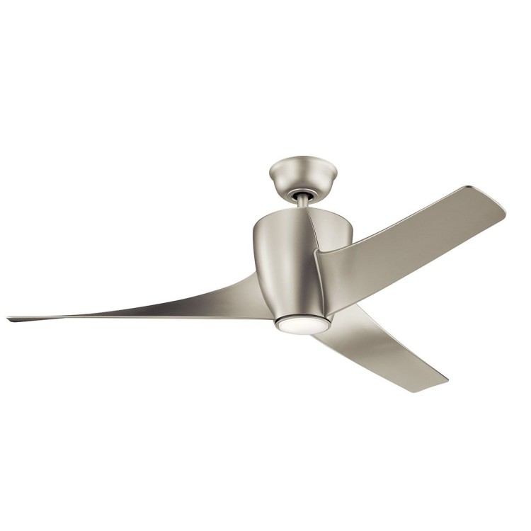 Phree 142cm Fan Nickel brossé - Elstead Lighting Phree 142cm Fan Nickel brossé - Elstead Lighting