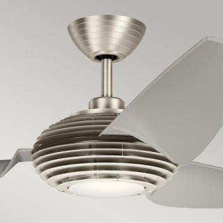 Voya - 60in Fan - Acier inoxydable - Elstead Lighting