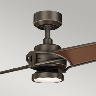 Xety - Ventilateur Bronze ancien - Elstead Lighting