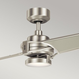 Xety - Ventilateur 142cm - Nickel brossé - Elstead Lighting