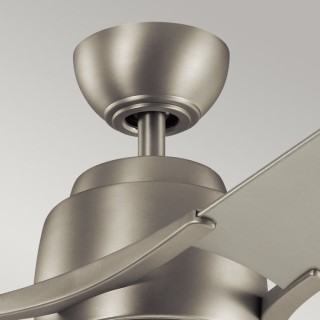 Zeus - Ventilateur 152cm - Nickel brossé - Elstead Lighting