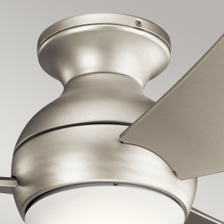 Sola - 34in / 86cm Fan - Nickel brossé