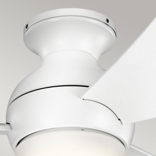 Sola - 34in / 86cm Fan - Blanc mat