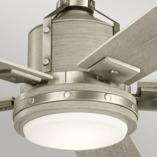 Colerne - Ventilateur 132cm Nickel - Elstead Lighting