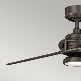 Xety - Ventilateur Bronze ancien - Elstead Lighting