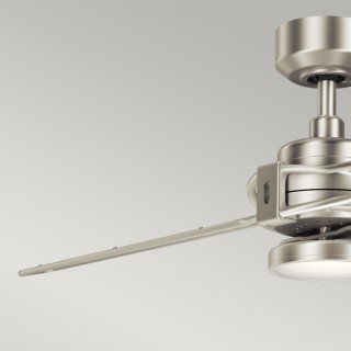 Xety - Ventilateur 142cm - Nickel brossé - Elstead Lighting