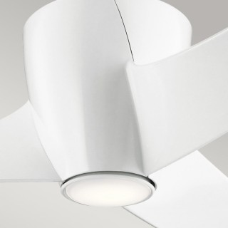 Phree - 56in / 142cm Fan - Blanc, Luminaire, Elstead