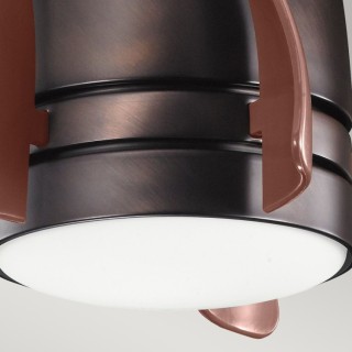 Terna - 15in / 38cm Fan - Bronze brossé à l'huile