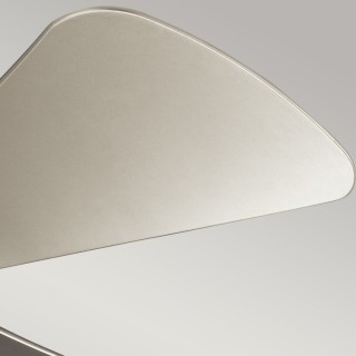 Sola - 34in / 86cm Fan - Nickel brossé