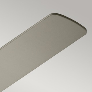 Zeus - Ventilateur 152cm - Nickel brossé - Elstead Lighting