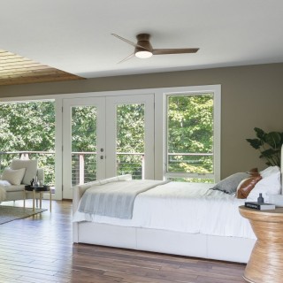 Eris - Ventilateur 152cm Noyer Elstead Lighting